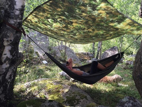 randonnée bivouac tente hamac