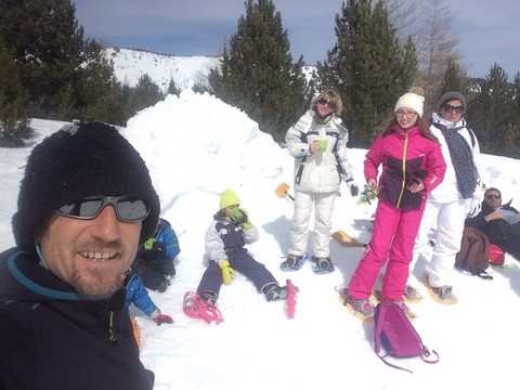 Dormir en igloo famille enfant puymorens cerdagne cerdagne pyrenees ariege