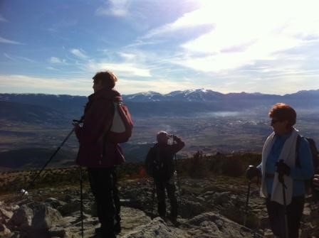 rando coucher soleil CERDAGNE PYRENEES ORIENTALES